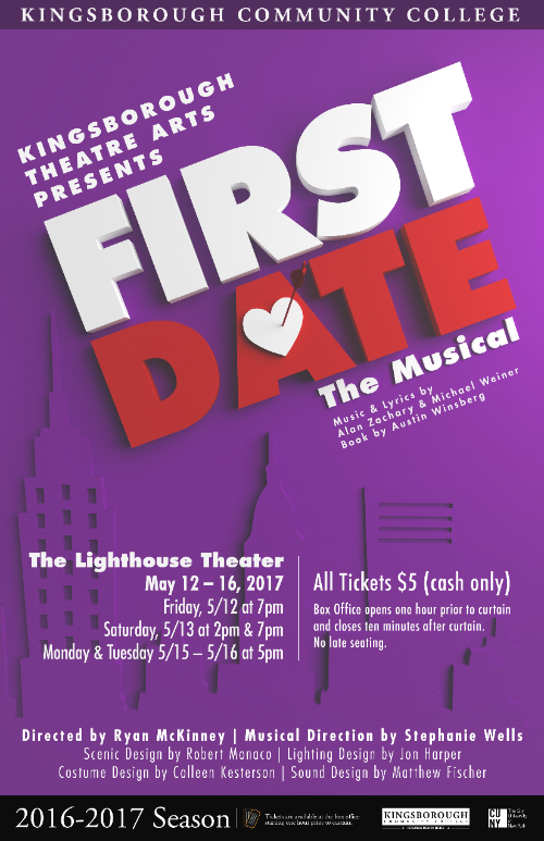 First Date, Music and Lyrics by Alan Zachary and Michael Weiner; book by Austin Winsberg First Date, Music and Lyrics by Alan Zachary and Michael Weiner; book by Austin Winsberg