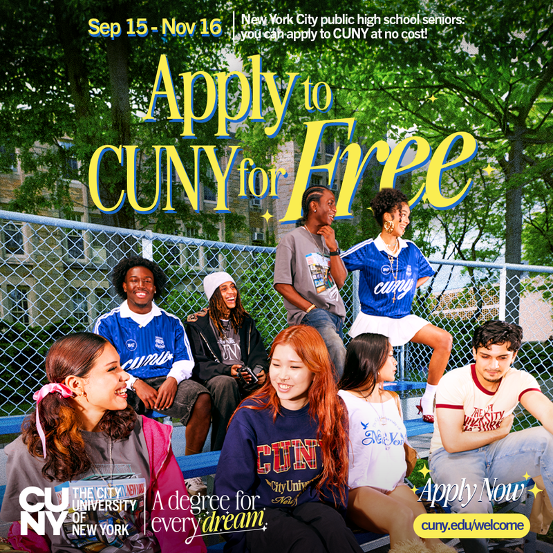 Apply to Kingsborough for Free flyer