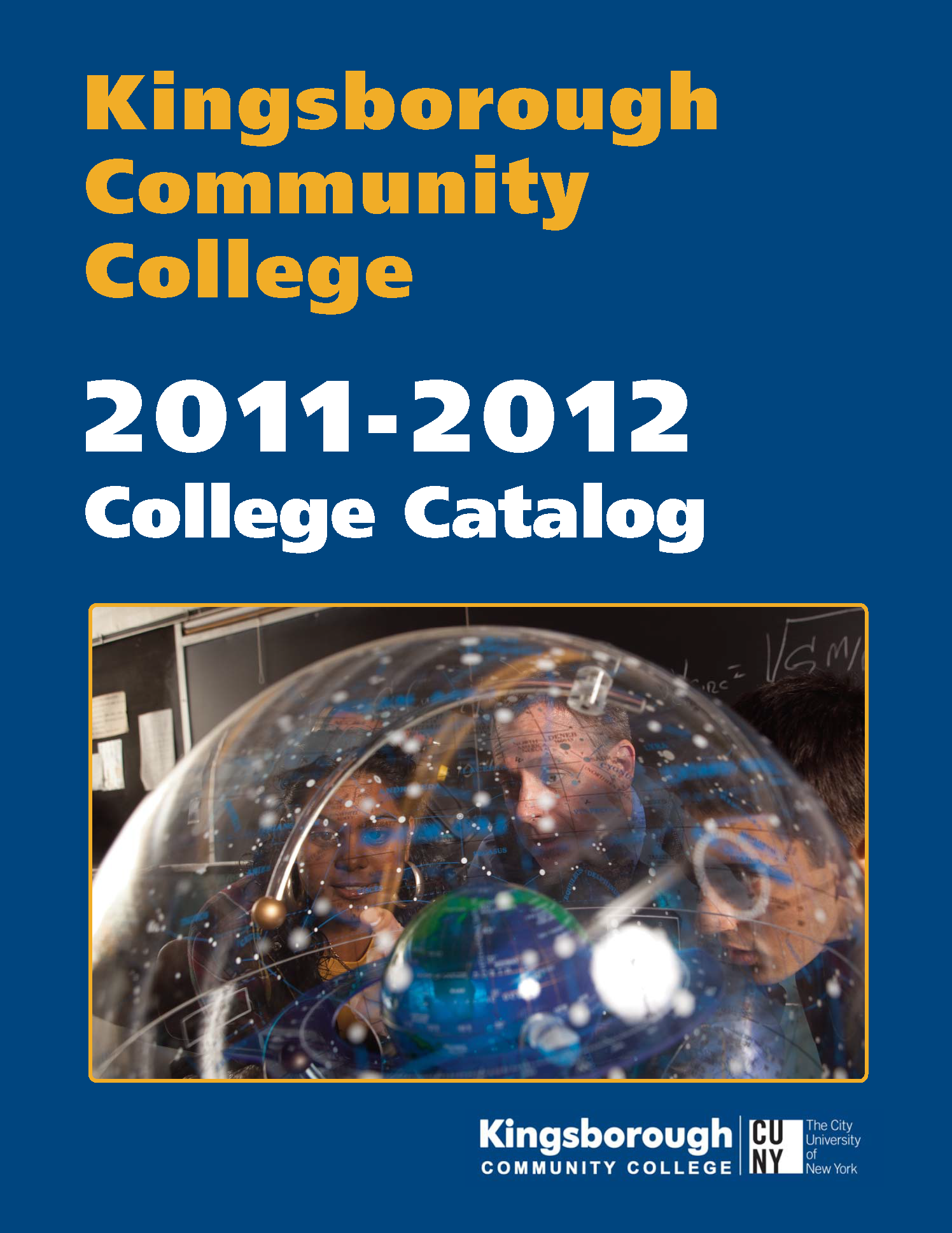 KCC Catalog 2011-2012 Cover