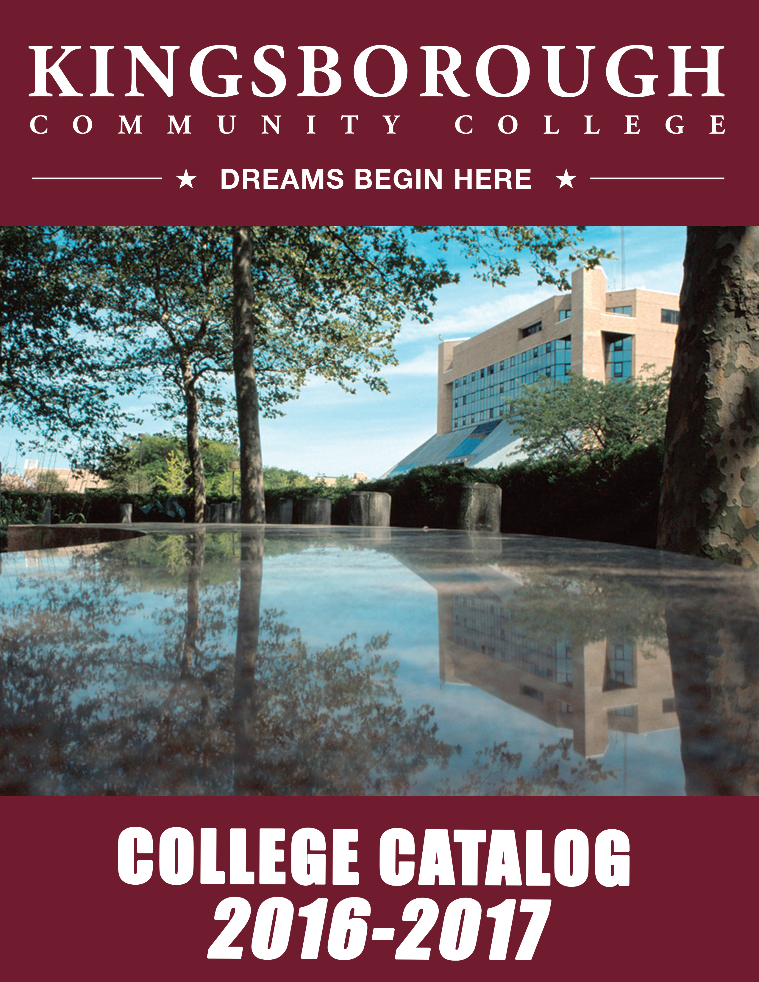 KCC Catalog 2016-2017 Cover