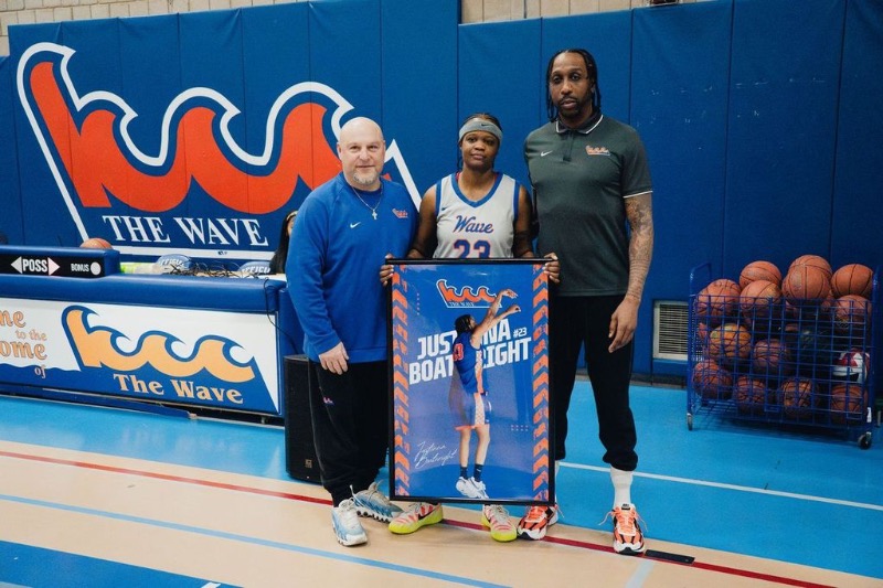 At 35 Years Old, Sports Management Major Justinna Boatwright ’26 Is KCC’s Women’s Basketball ‘Superstar’