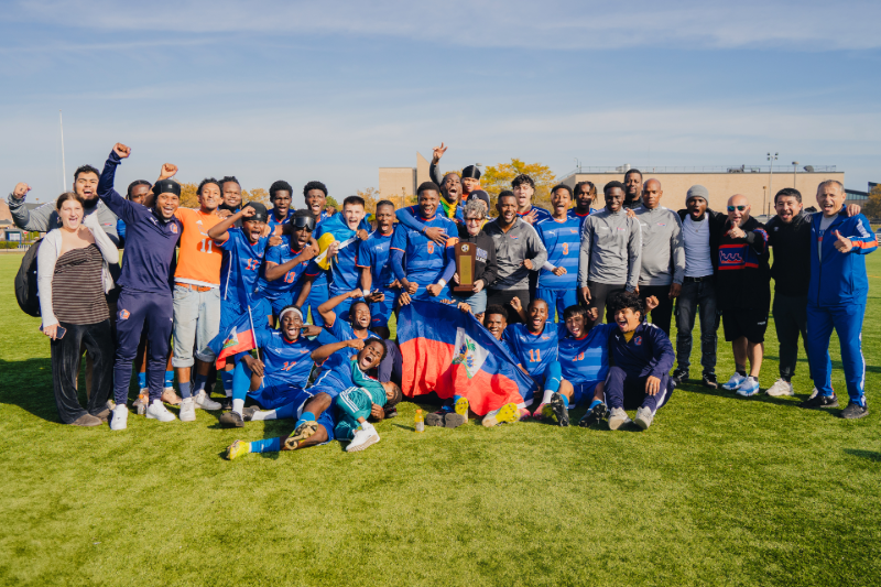 KCC's men's soccer team took home its first NYC Community College Championship title since 2009 last fall.&nbsp;