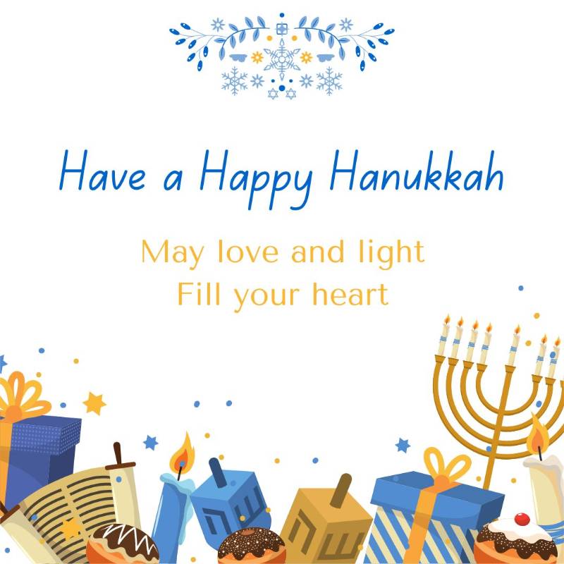 Have a happy Hanukkah
